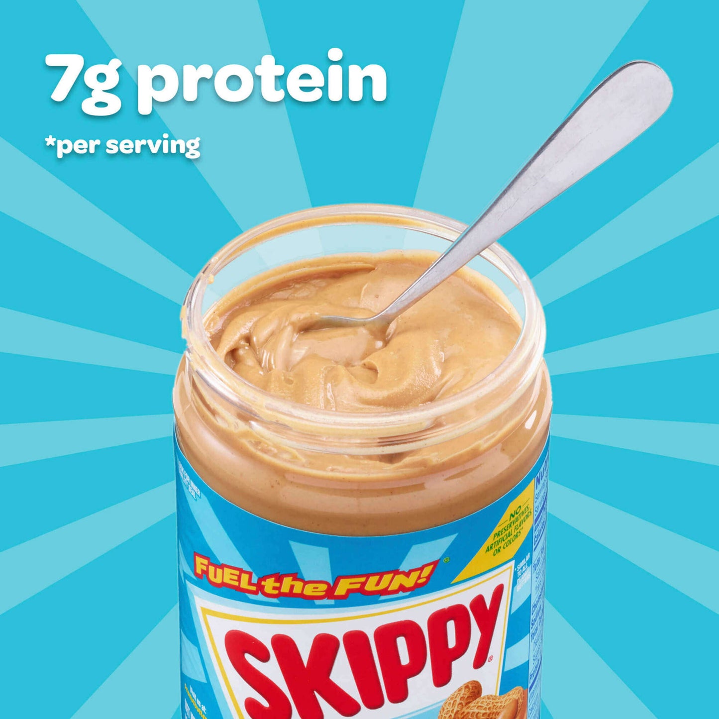 SKIPPY Creamy Peanut Butter Twin Pack 2