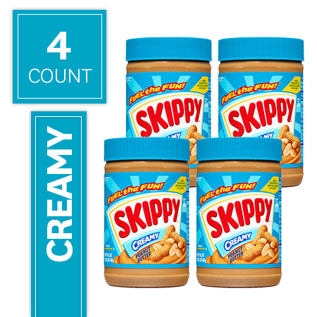 Skippy Creamy Peanut Butter, 16.3 oz