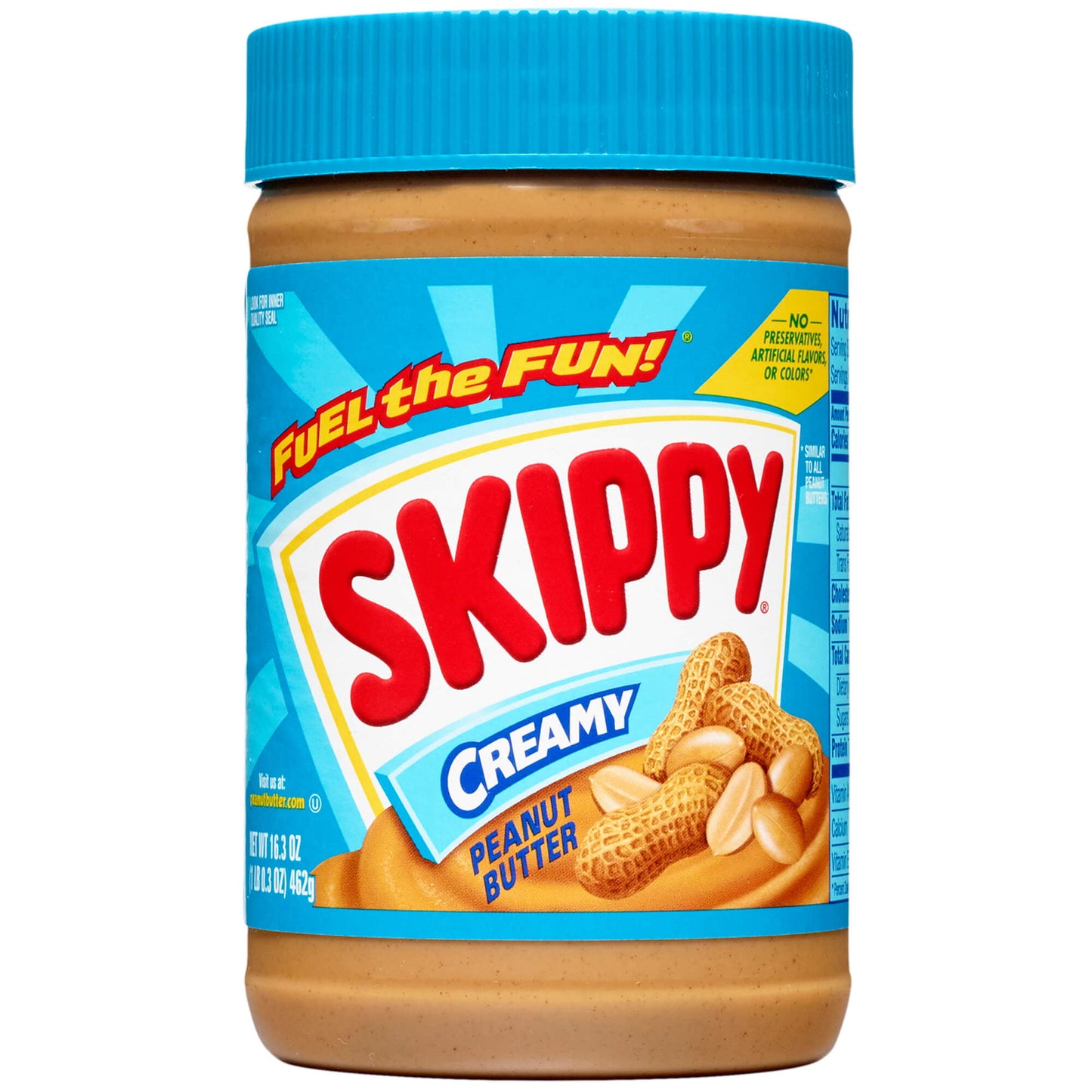 Skippy Creamy Peanut Butter, 16.3 oz